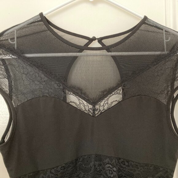Bebe lace mesh bodysuit M - Picture 4 of 16